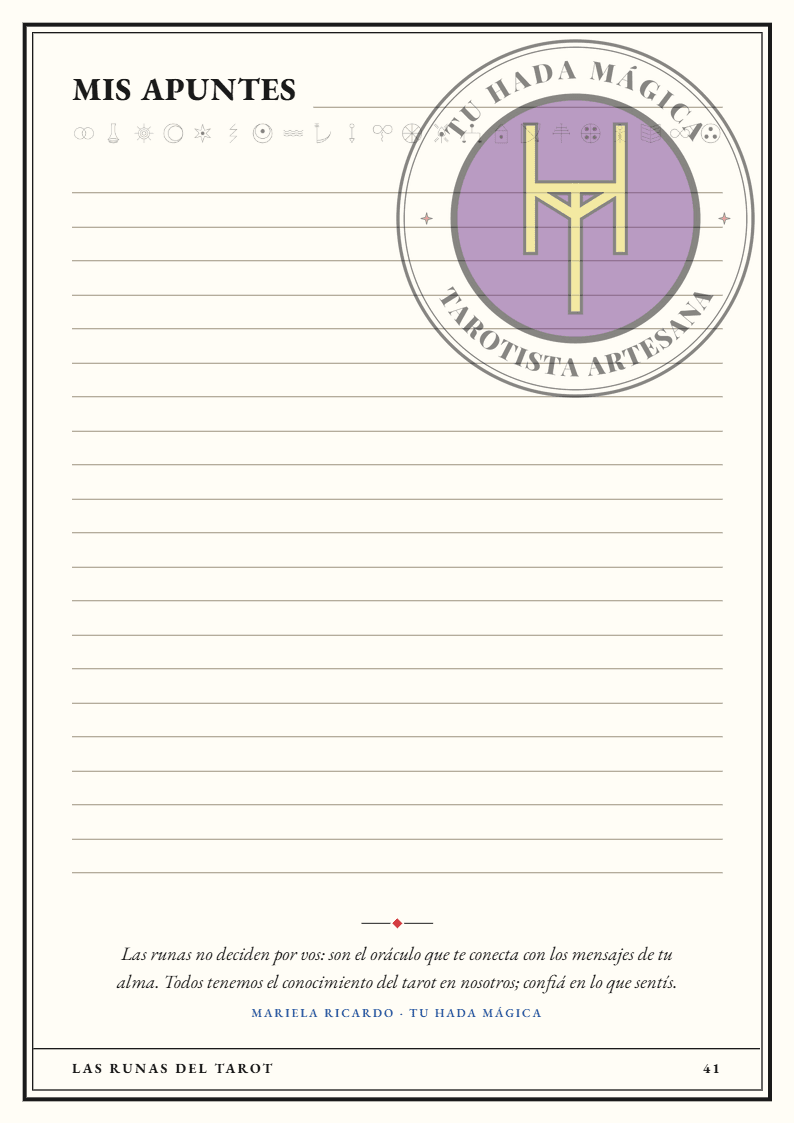 LAS RUNAS DEL TAROT: foto 4 de 8