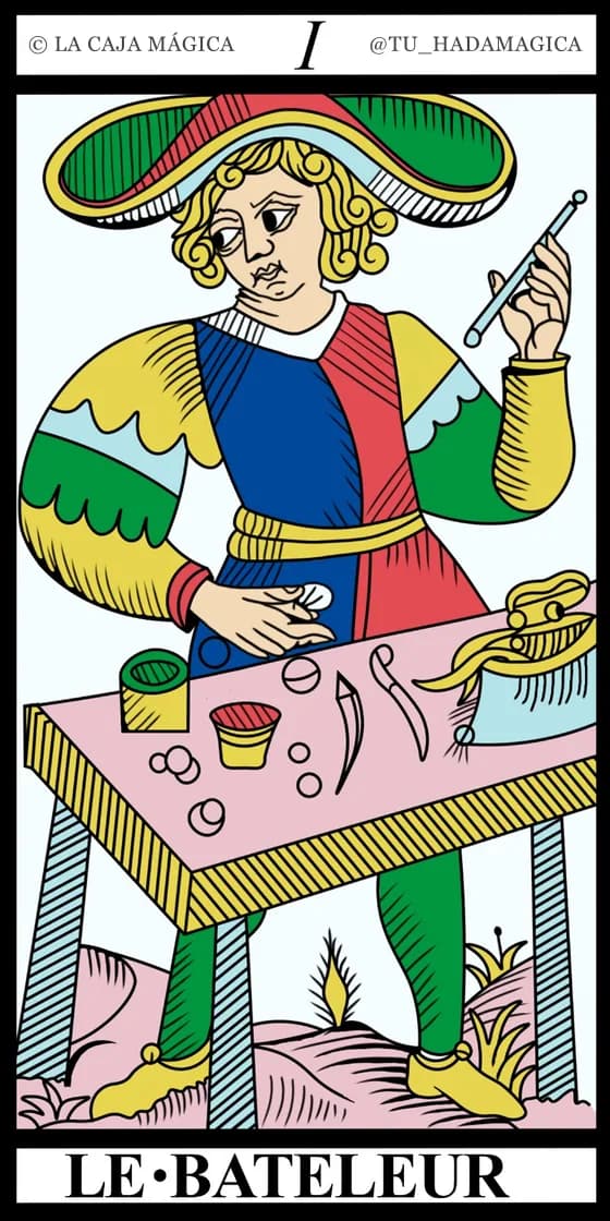 El Mago — Tarot de Marsella