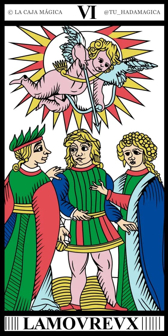 El Enamorado — Tarot de Marsella